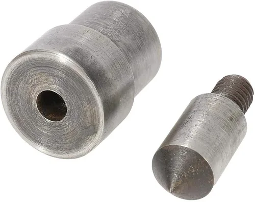 Miniatura 4 de Troqueles perforadores para máquina BEAMNOVA con ojales de presión manual, 0.236 in 1/4 pulgadas y 0.394 in 3/8 pulgadas, cabeza puntiaguda