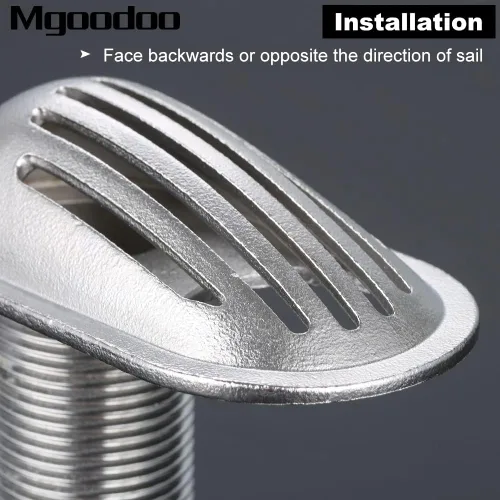 Miniatura 6 de 1 colador de entrada de barco marino de acero inoxidable 316 a través del casco de entrada de 1 pulgada