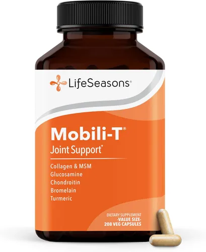 LifeSeasons Mobili-T - Suplemento de apoyo para las articulaciones - Reduce dolores y molestias - Aumenta el rango de movimiento - Reconstruye