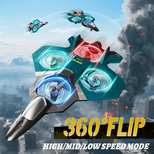 Miniatura 2 de Aviones RC para niños y adultos, control remoto de espuma, aviones, helicópteros, drones, juguetes para niños y adultos de 8 a 12 y 16 años, avión