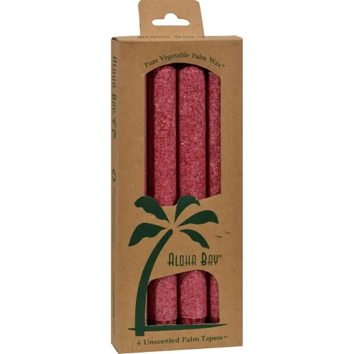 Miniatura 3 de Aloha Bay Palm Tapers Borgoña, 4