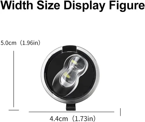 Miniatura 3 de Luces LED de repuesto para debajo del espejo retrovisor, compatible con Ford F-150 Expedition Explorer Edge Flex Fusion Taurus X Lincoln Mercury