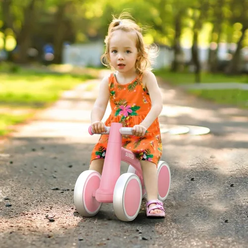 Miniatura 8 de SEREED - Bicicleta de equilibrio para bebés de 1 año, niños y niñas de 12 a 24 meses, primera bicicleta para niños de 4 ruedas, regalos de primer