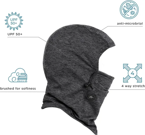 Miniatura 3 de Turtle Fur Mount Hood Comfort Shell Stria - Capucha con forro polar UV