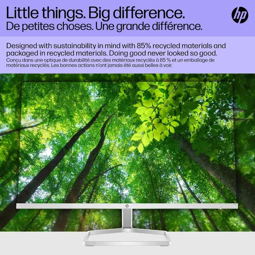 Miniatura 6 de HP Monitor serie 5 524sf 94C17AA#ABA (reemplaza a M24f) Pantalla FHD IPS (1920x1080) de 24 pulgadas, 1 HDMI, 1 x VGA, sin parpadeo, ideal