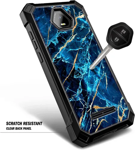 Miniatura 4 de NZND Schok Volt SV55 - Funda protectora de cuerpo completo a prueba de golpes con protector de pantalla integrado para Schok Volt SV55