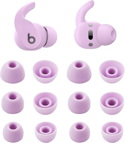 Miniatura 10 de ALXCD Eartips - Auriculares compatibles con Beats Fit Pro, S/M/L 3 tamaños, 6 pares de almohadillas de silicona suave de repuesto, compatibles