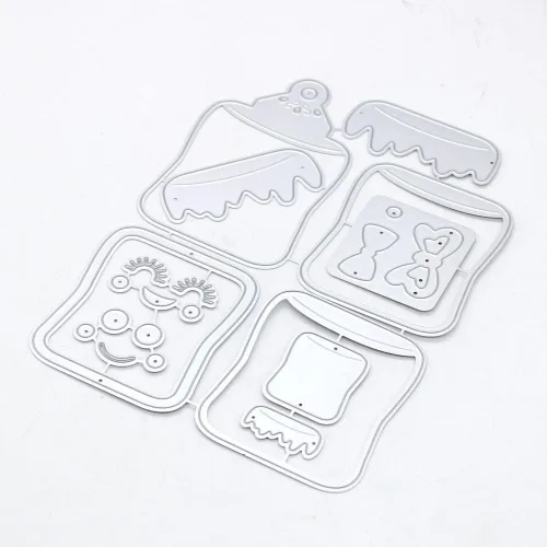 KSCRAFT Plantillas de troqueles de corte de metal para álbumes de recortes/álbum de fotos, decoración en relieve, tarjetas de papel de bricolaje