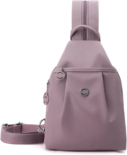 Miniatura 15 de Mochila convertible para mujer, impermeable, Oxford, 3 en 1, antirrobo, bolsa cruzada de viaje para viajes, Negro