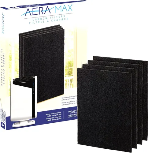 Miniatura 3 de Filtros de carbono de repuesto para purificador de aire AeraMax 300, paquete de 4 (9324201)