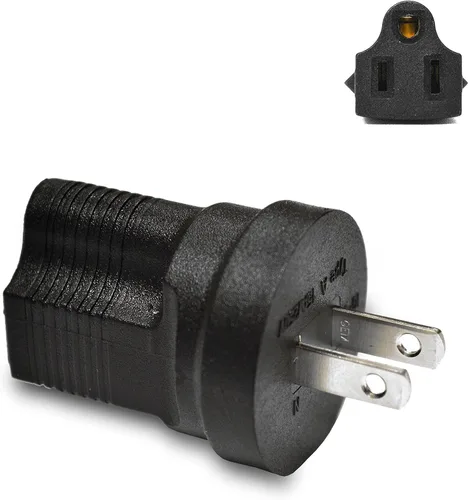 Ceptics Japón, Filipinas NEMA 1-15 Adaptador de Enchufe de Energía para Viaje Acepta NEMA 5-15R - Certificado ETL - Grado Industrial (IG-6)