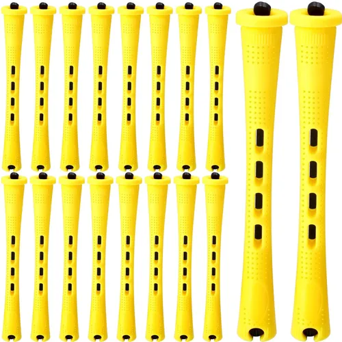 WILLBOND 56 varillas de permanente para el cabello, de plástico, ondas frías, con 6 tamaños, rodillos rizadores para mujeres, cabello corto y largo,