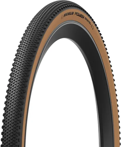 Miniatura 10 de Michelin Power Gravel - Neumático delantero o trasero para bicicleta de carretera para grava y asfalto, compuesto X-Miles