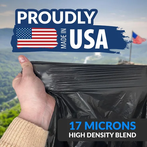 Miniatura 5 de Reli. Bolsas de basura de 55 a 60 galones resistentes 150 unidades 50-60 galones Bolsas de basura negras grandes Fabricadas en Estados Unidos