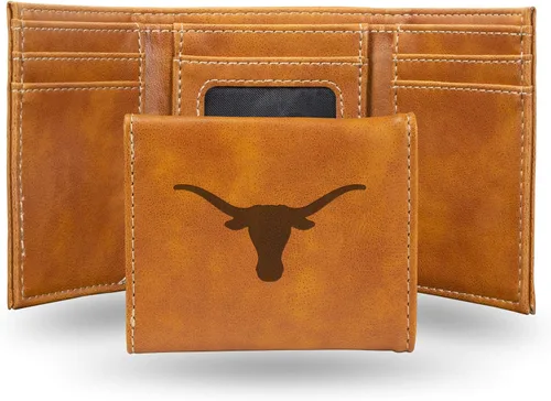 Miniatura 42 de NCAA Rico Industries - Billetera triple grabada con láser, con grabado láser, accesorio para hombre