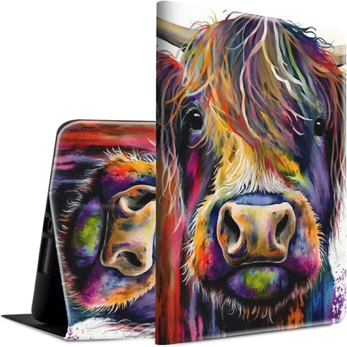 Miniatura 14 de Funda para Samsung Galaxy Tab S6 Lite de 10.4 pulgadas, versión 2022/2020, ligera, funda inteligente de piel sintética con soporte ajustable