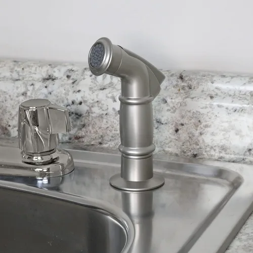 Miniatura 4 de DANCO Spray lateral para fregadero de cocina, níquel cepillado, paquete de 1 (10335)