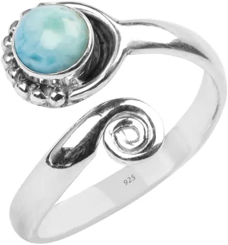 Miniatura 13 de Gemstone Stone Toe Ring 925 Sterling Silver Feet Body Jewellery Handame Toe Ring Gemstone Adjustable Toering For Girls Women Gift Jewellery