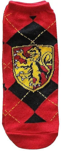 Miniatura 2 de Hyp Harry Potter House Crests Argyle Pattern JuniorsWomens 5 Pack Ankle Socks