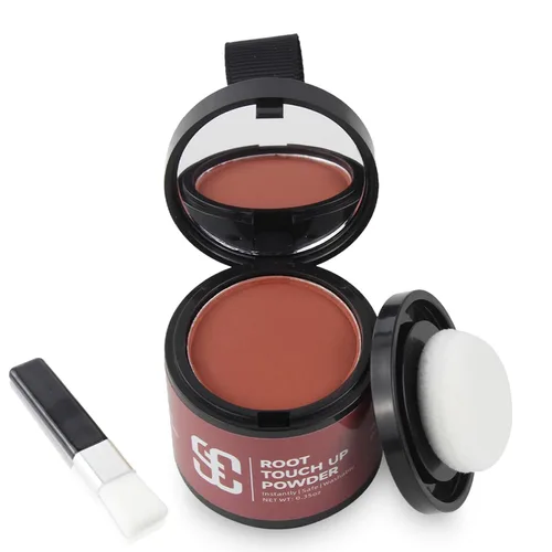 Miniatura 32 de Polvo de línea capilar instantáneo en polvo para sombra de línea capilar, cobertura de cabello gris, toque de cabello en polvo para cabello fino 3