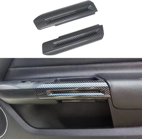 Miniatura 10 de AOKIO Funda para reposabrazos de consola central, compatible con accesorios Ford Mustang 2015, 2016, 2017, 2018, 2019, 2020, 2021, 2022, 2023 y 2024