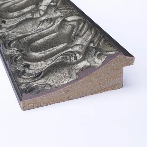Miniatura 2 de Amanti Art Espejo de baño de madera, espejo de pared Luxor plateado para usar como espejo de tocador de baño sobre fregadero