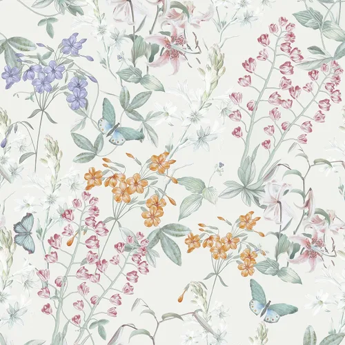 Miniatura 13 de Dimoon Papel tapiz de 78.7 x 17.3 pulgadas, papel de contacto para despegar y pegar, papel tapiz bohemio beige, marrón, floral, extraíble