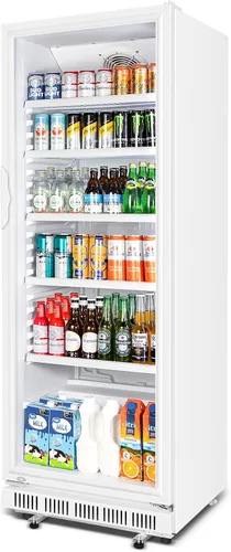 Miniatura 22 de Refrigerador Enfriador de Vinos de 8 Botellas, Refrigerador Pequeño de Vino, Mini Refrigerador de Vino de Encimera con Puerta de Vidrio, Bodegas