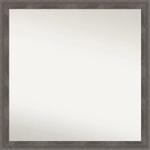 Miniatura 190 de Amanti Art Espejo personalizado, espejo de baño gris plomo a rayas, espejo de pared o espejo de tocador de baño sobre el fregadero
