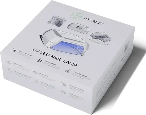 Miniatura 7 de 4BLANC® Lámpara de curado de uñas LED UV inteligente profesional con sensor y modo de cuidado de manos para manicura y pedicura