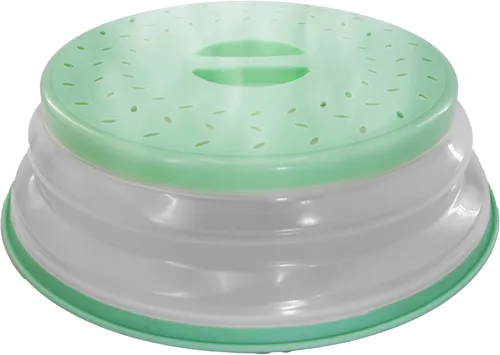 Miniatura 9 de Cubierta protectora contra salpicaduras de microondas, tapa plegable para protección de alimentos y fácil almacenamiento, sin BPA, apta