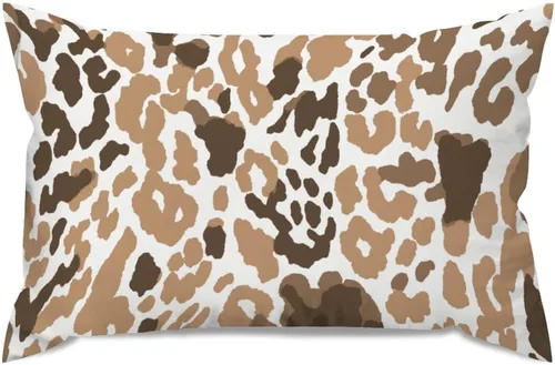 Miniatura 72 de ArogGeld Funda de almohada para sofá, guepardo y leopardo, estampado de leopardo, funda de cojín decorativa de granja para sala de estar