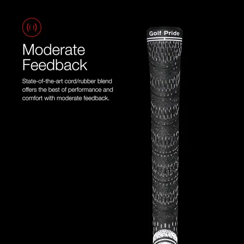 Miniatura 5 de Golf Pride MCC Golf Club Grip - All-Weather Hybrid Grip - Brushed Cotton Cord & Pebbled Texture - Moisture-Wicking Technology - Midsize & Standard