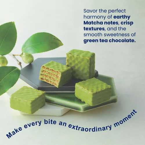 Miniatura 3 de Obleas de chocolate "Matcha" de ROYCE