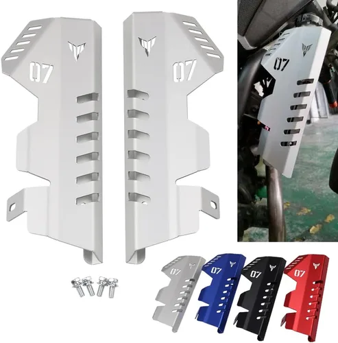 Miniatura 8 de Motocicleta Frente Radiador Rejilla Lateral Cubierta Protector de Parrilla Protector Protector Para Yamaha MT07 MT-07 FZ07 FZ-07 2013 2014 2015 2016