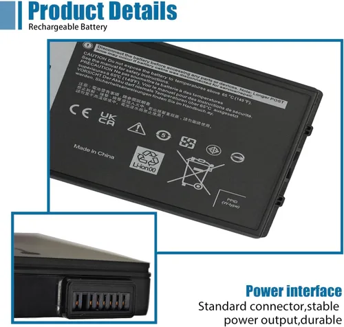Miniatura 3 de XVJNP - Batería de repuesto para laptop Dell Latitude 5430 7330 Rugged Extreme P148G P148G001 P149G P149G001 Series 6JRCP M0TN3 KD1CT 11.4V 53.5Wh