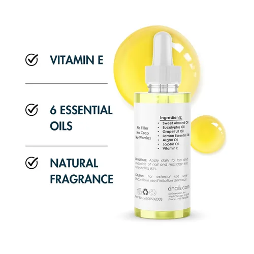 Miniatura 6 de DeEnti - Paquete de Mantenimiento de Cutículas, Incluye Removedor de Cutículas con Aroma Cítrico, Aceite para Cutículas de Uñas, y Herramienta