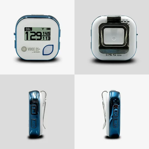 Miniatura 9 de GOLFBUDDY Voice 2S+ Telémetro GPS parlante, navegación con clip en el sombrero de golf, modo pendiente encendido/apagado, 18 horas de duración