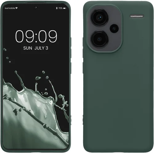 Miniatura 25 de kwmobile Funda compatible con Xiaomi Redmi Note 11 / Note 11S - Funda protectora de silicona TPU suave y delgada - Azul Báltico