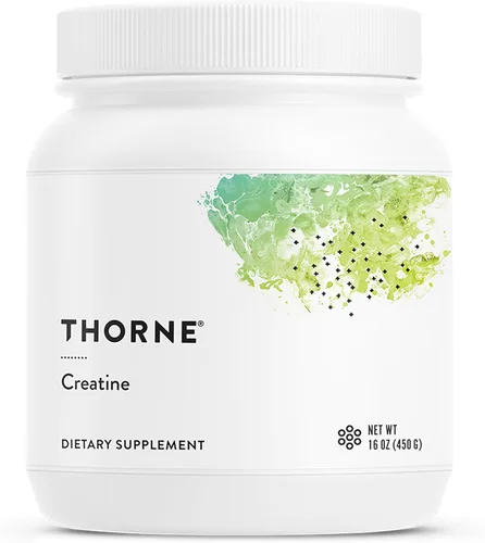 Thorne Research - Creatina en polvo para promover la producción de energía, masa corporal magra, resistencia muscular y potencia. Certificado NSF