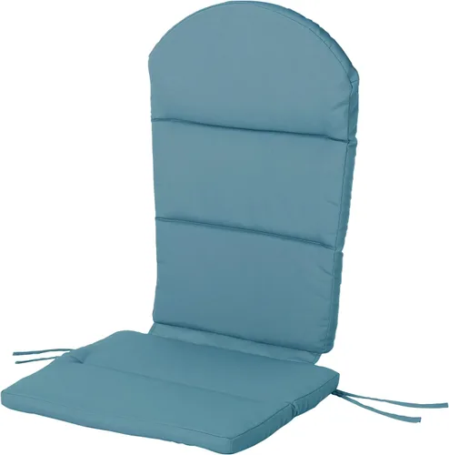 Christopher Knight Home Terry - Cojín para silla Adirondack resistente al agua para exteriores, color verde azulado oscuro, 1 unidad (paquete de 1)