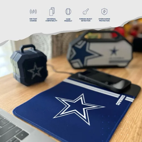 Miniatura 5 de SOAR NCAA Almohadilla de ratón unisex con carga inalámbrica para teléfono celular