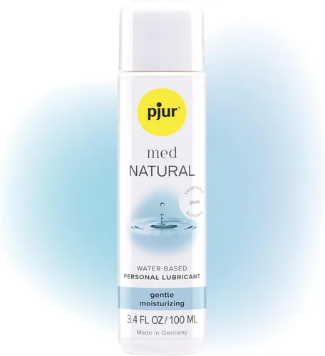 Miniatura 8 de pjur med Sensitive - Lubricante a base de agua, lubricante sexual íntimo prémium para hombres, mujeres y parejas, de larga duración, 3.4 onzas