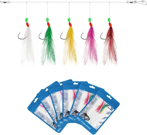 Miniatura 8 de 10 plataformas de pesca de mar preatadas con cuentas luminosas biónicos para insectos voladores, 10