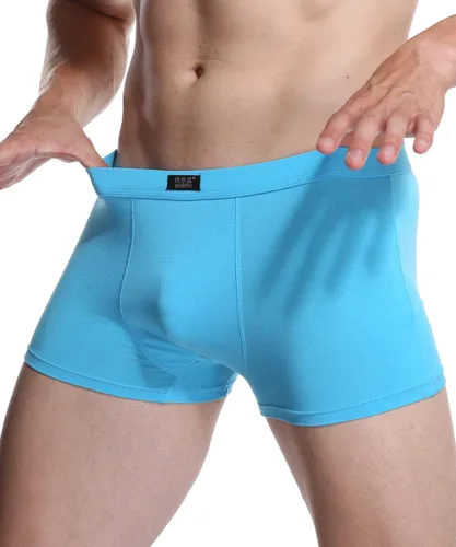 Miniatura 3 de YOULEHE - Paquete de bóxers de rayón para hombre, elásticos, de tela suave de bambú