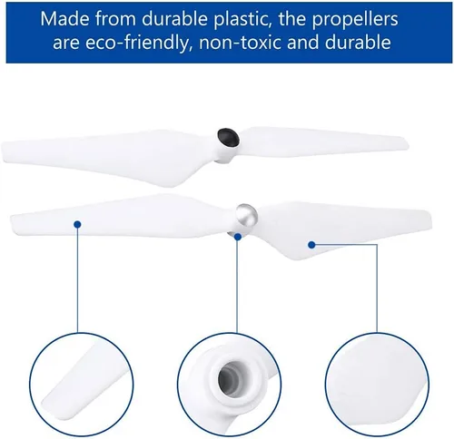 Miniatura 5 de Reemplazo de hélice de dron, 8 piezas de repuesto autobloqueantes para 1 2 3 3PRO FC40 E300 Quadcopter Accesorios