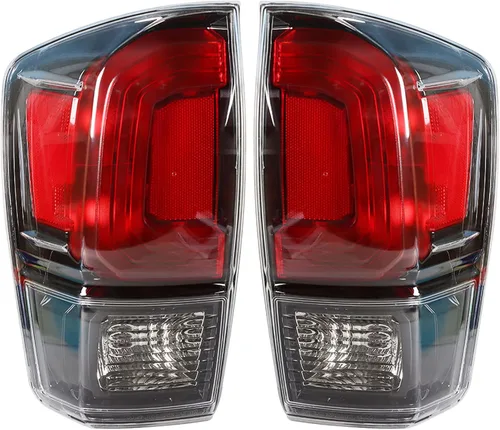 Miniatura 2 de labwork Repuesto de luces traseras LH+RH para Toyota Tacoma 2016-2020, luces traseras de rotura para lado del pasajero y del conductor 8156004200