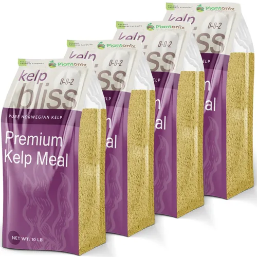 Miniatura 8 de Kelp Bliss (10 libras) - Fertilizante orgánico de harina de algas para plantas, suelo de jardín, flores, verduras y césped, fertilizante orgánico