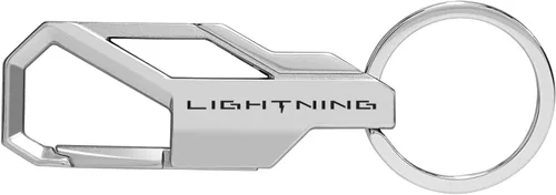 Miniatura 7 de iPick Image for Ford F-150 Lightning Snap Hook Metal Key Chain