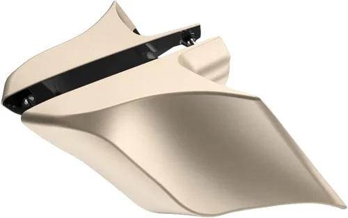 Miniatura 107 de Advanblack Barracuda - Cubiertas laterales estiradas plateadas (brillantes), paneles extendidos para Harley Touring Street Glide Road Glide Electra